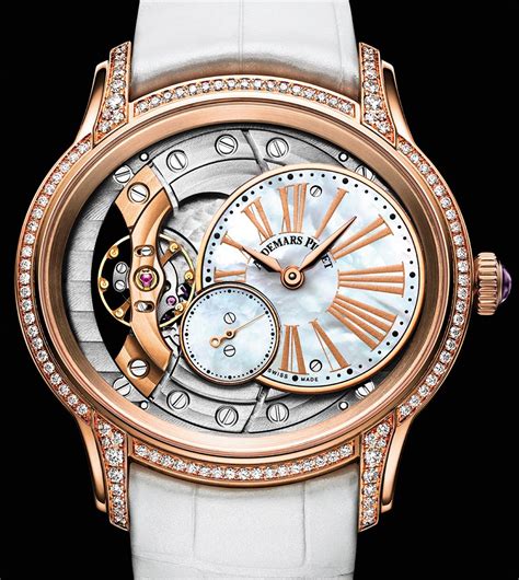 audemars piguet millenary diamonds|Audemars Piguet ladies millenary.